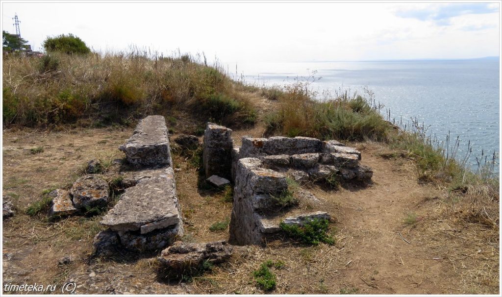 Древние руины Калиакры